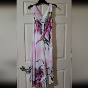 Floral Hi Low Dress